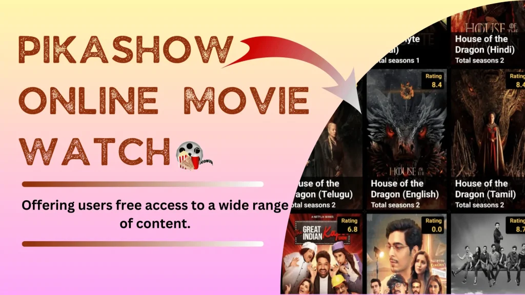 Pikashow online movies watch feature image