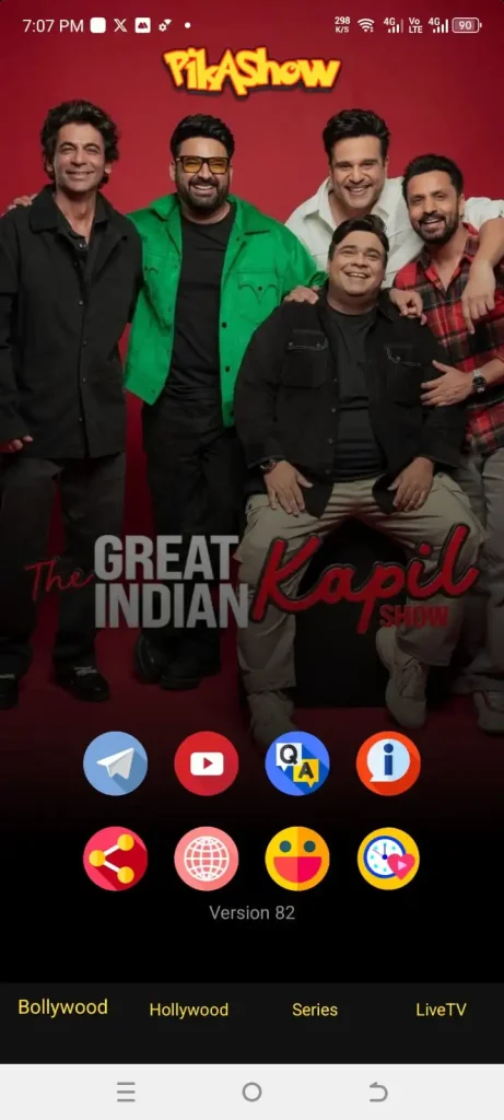 Watch The Great Indian Kapil Show on Pikashow